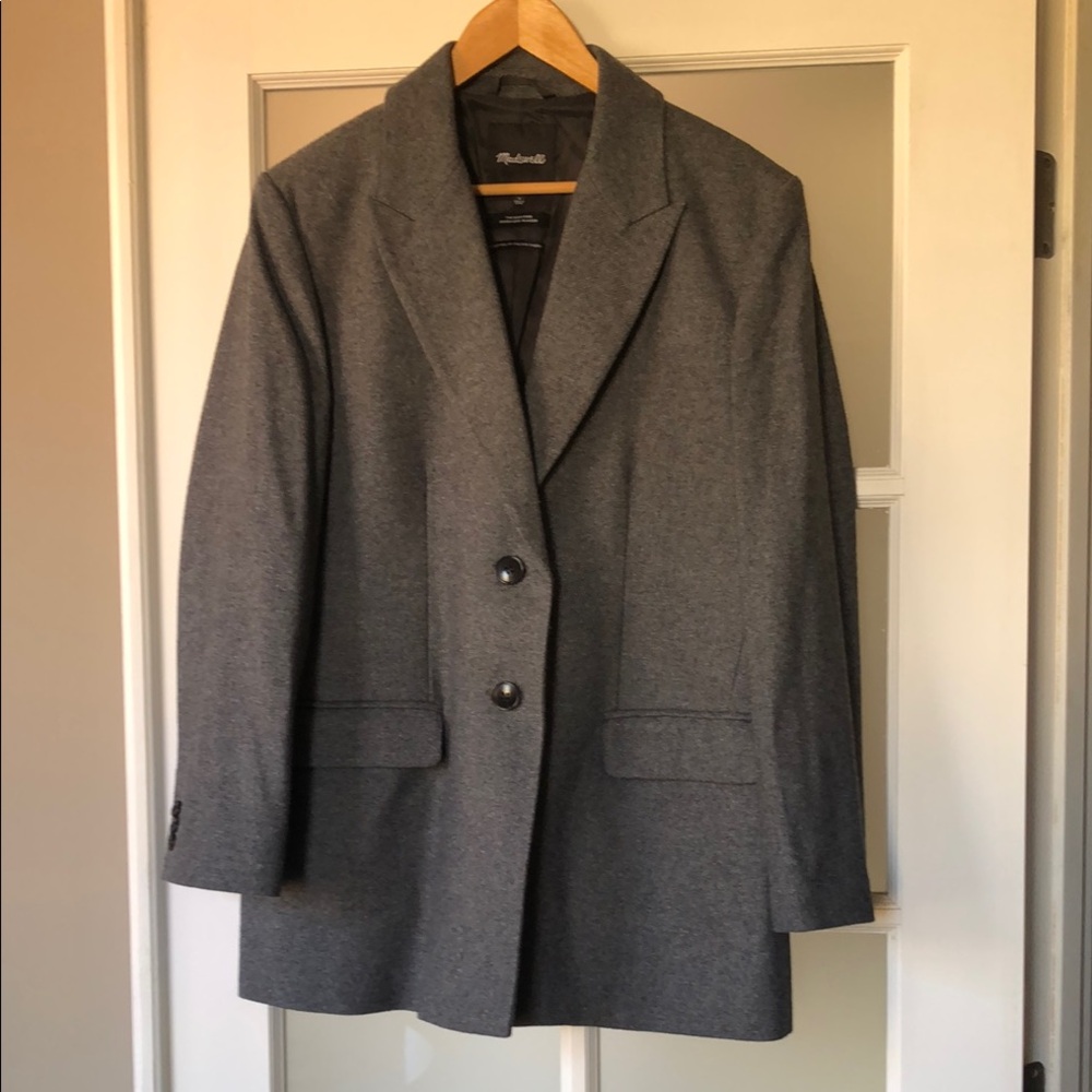 Madewell Gray Bedford Blazer